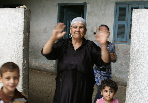 Huisbezoek in Gaza