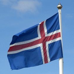 vlag IJsland