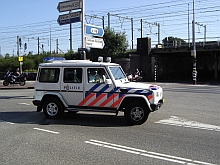 Meer blauw op straat