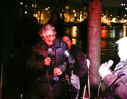 Kristallnachtherdenking 2010, Amsterdam