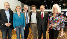 dr. Job Cohen, Roos Wouters, dr. Kars Veling, Aik van Eemeren, mr. Kees van der Staaij, Sylvia Borren 