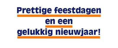 prettige feestdagen en een gelukkig nieuwjaar VVD