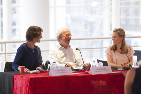 v.l.n.r.: Erica Meijers, Frans Weisglas en Else van Nieuwkerk