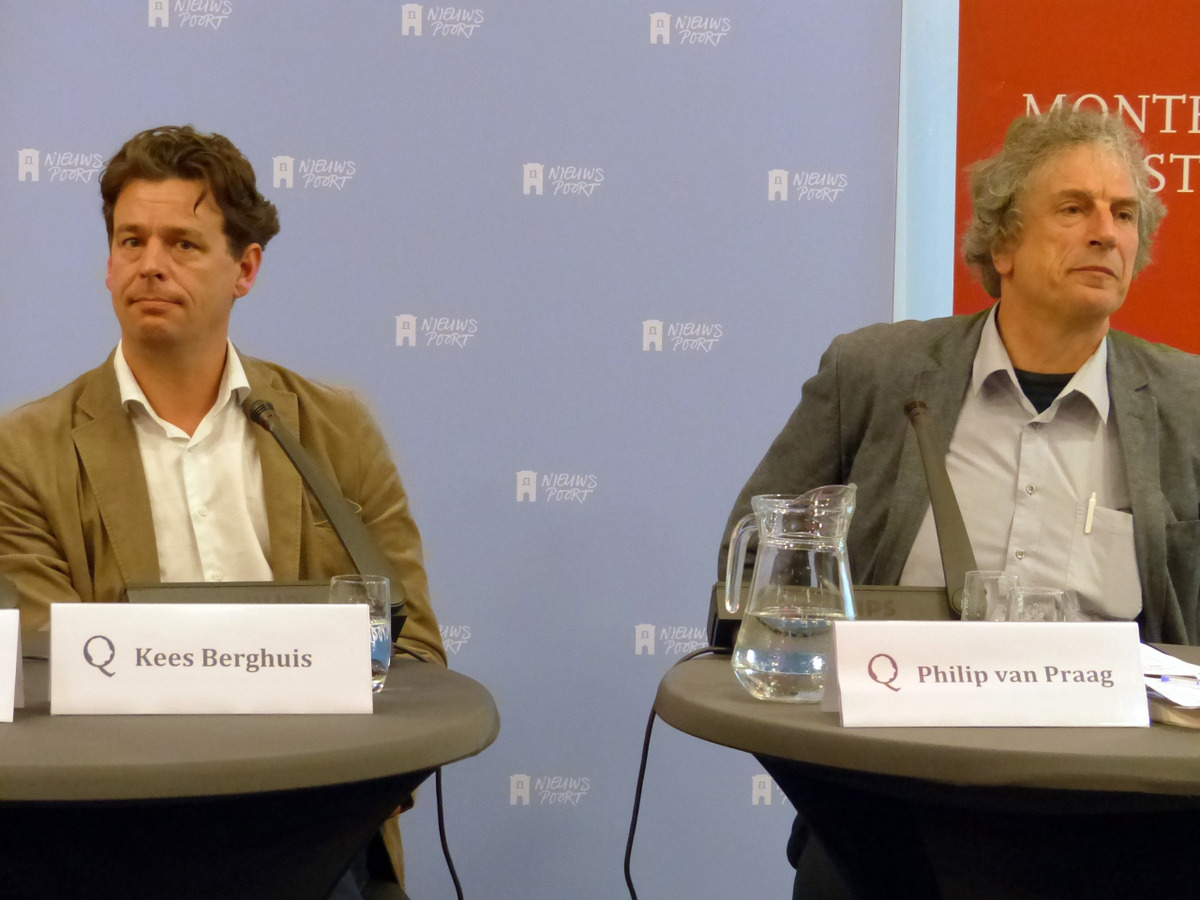 v.l.n.r.: Kees Berghuis en Philip van Praag