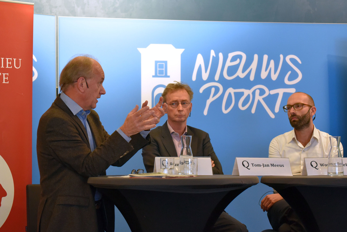 v.l.n.r.: Ruud Koole, Tom-Jan Meeus en Wouter Beekers