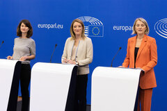 Persconferentie Women on Boards directive