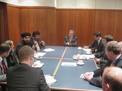 Afghanen en Australiërs in Edinburgh